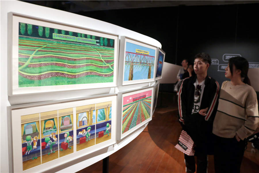 Galeria: Obras de ilustrador de Taiwan exibidas em Suzhou