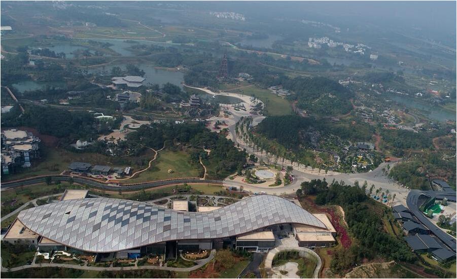 12a Exposi??o Internacional de Jardim da China realiza-se em Nanning, sul da China