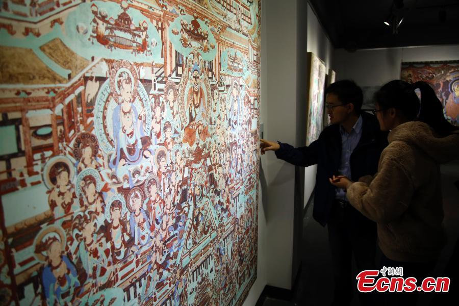 Exposi??o sobre as Cavernas de Dunhuang realizada em Shanghai