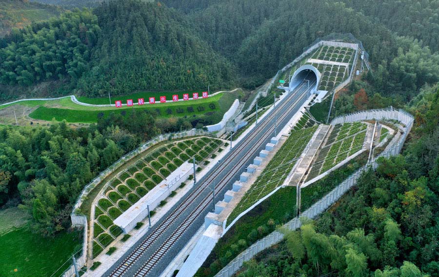 Aberta nova linha ferroviária Hangzhou-Huangshan