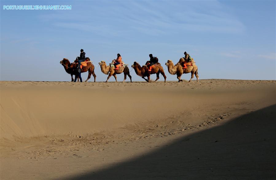 Várias atividades s?o realizadas em toda a China para celebrar ano novo de 2019