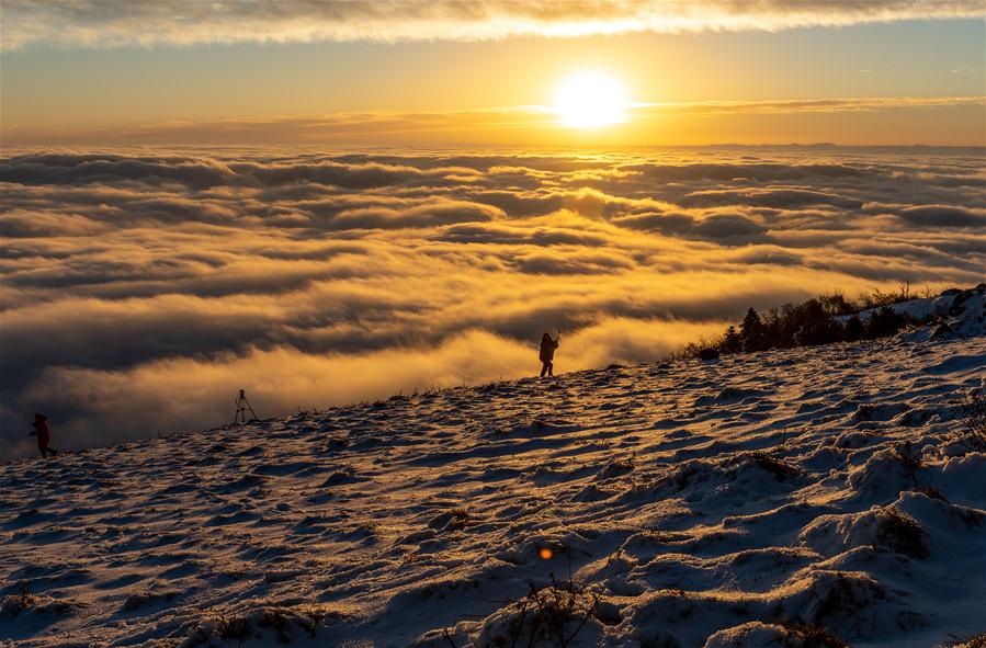 Fotos: Mar de nuvens na regi?o das Três Gargantas