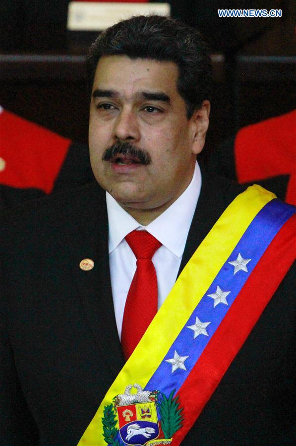 Maduro presta juramento para novo mandato presidencial