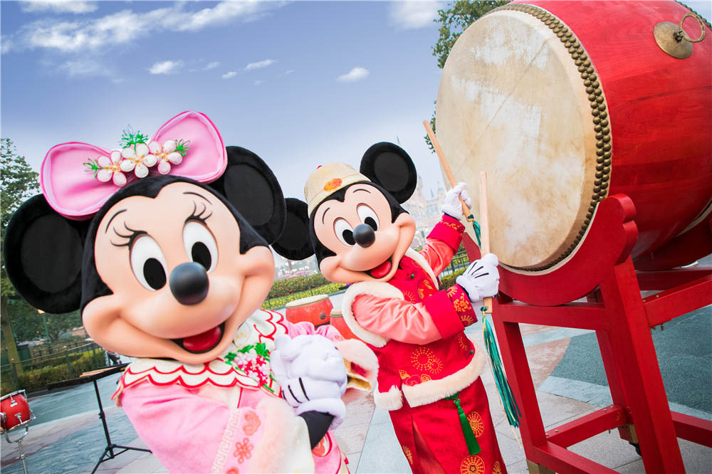 Disney Shanghai adere às celebra??es do Ano Novo Lunar Chinês