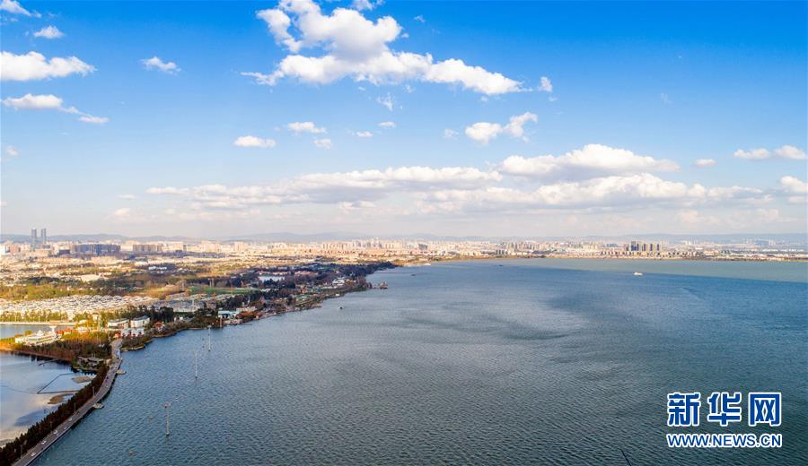 Qualidade da água do Lago Dianchi eleva para classe IV em 2018 