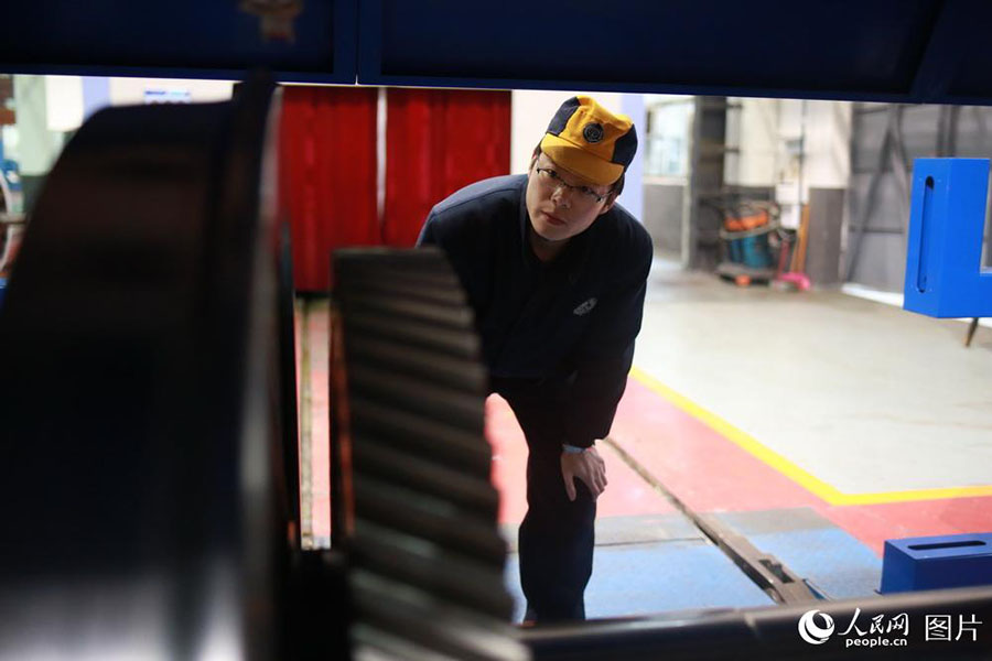 Galeria: Centro de manuten??o das “pernas” dos trens