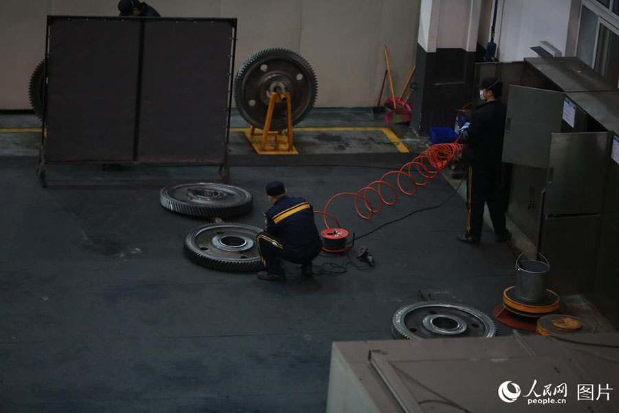 Galeria: Centro de manuten??o das “pernas” dos trens