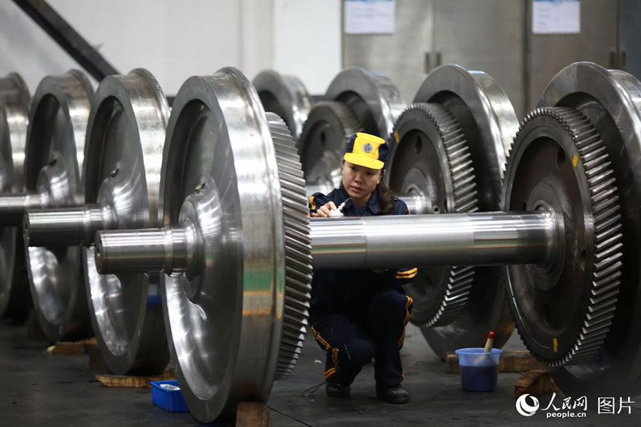 Galeria: Centro de manuten??o das “pernas” dos trens