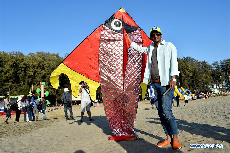 Festival de pipas realizado no sudeste de Bangladesh