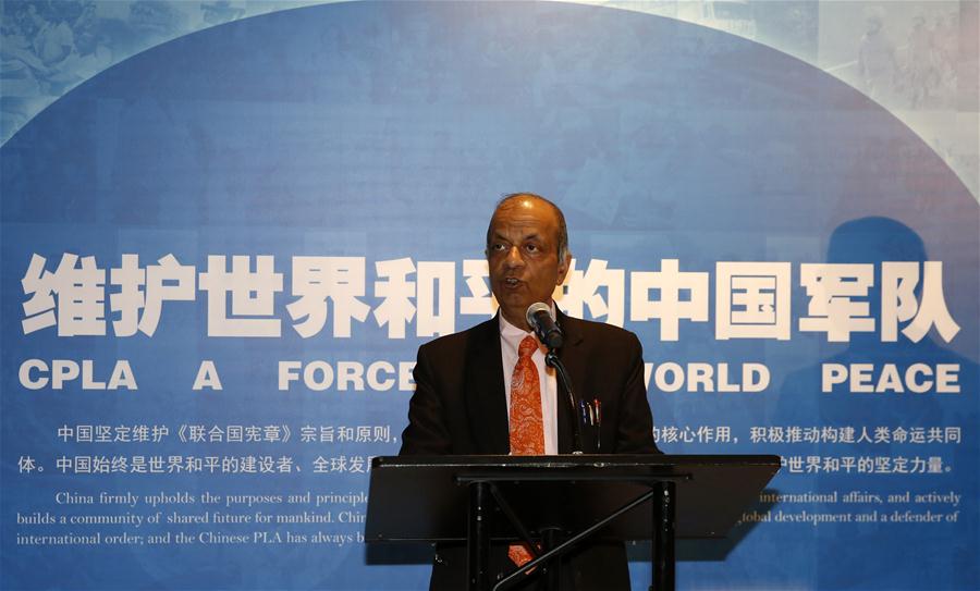 Inaugurada exposi??o sobre contribui??es da China para opera??es de manuten??o da paz em Nova York