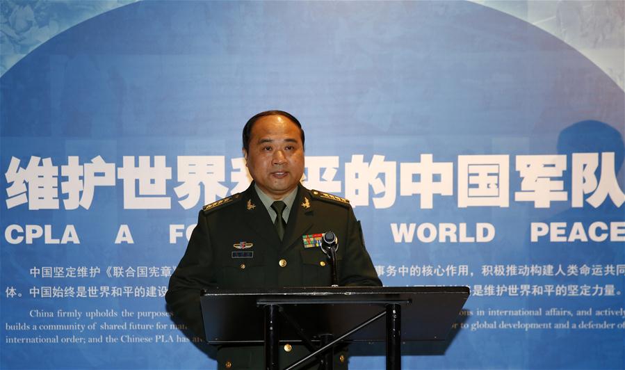 Inaugurada exposi??o sobre contribui??es da China para opera??es de manuten??o da paz em Nova York