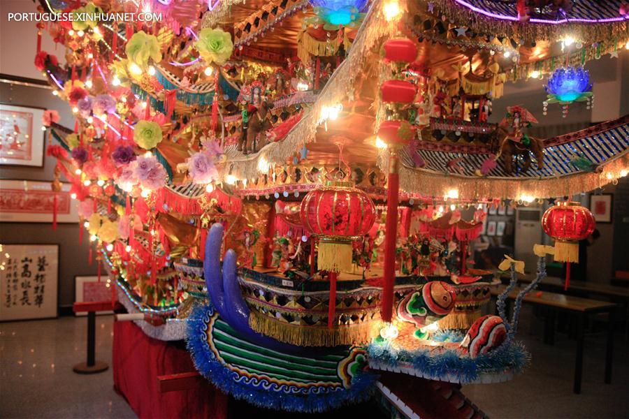 Lin Shunkui: Herdeiro do artesanato do drag?o ornamental de Zhejiang