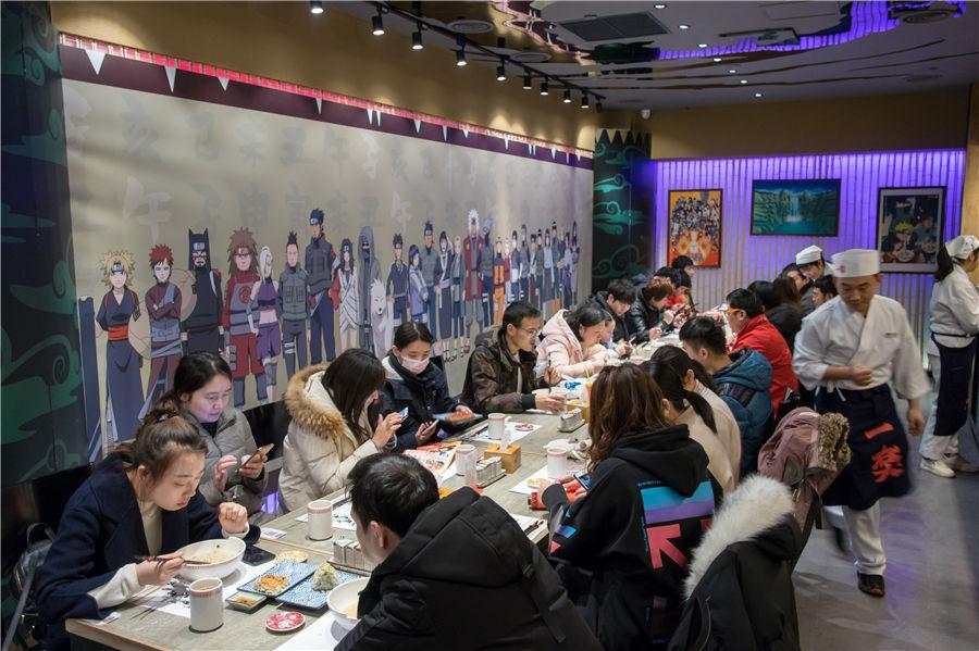 Cadeia japonesa de macarr?o Ichiraku Ramen abre restaurante em Shanghai