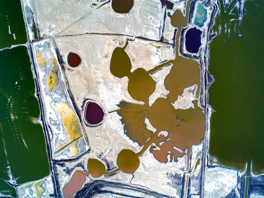 Galeria: Paisagem da primavera no Lago Salgado Yuncheng em Shanxi