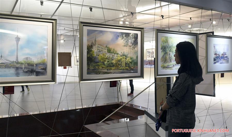 Exposi??o de arte em Lisboa comemora 40o aniversário do estabelecimento da RAE de Macau