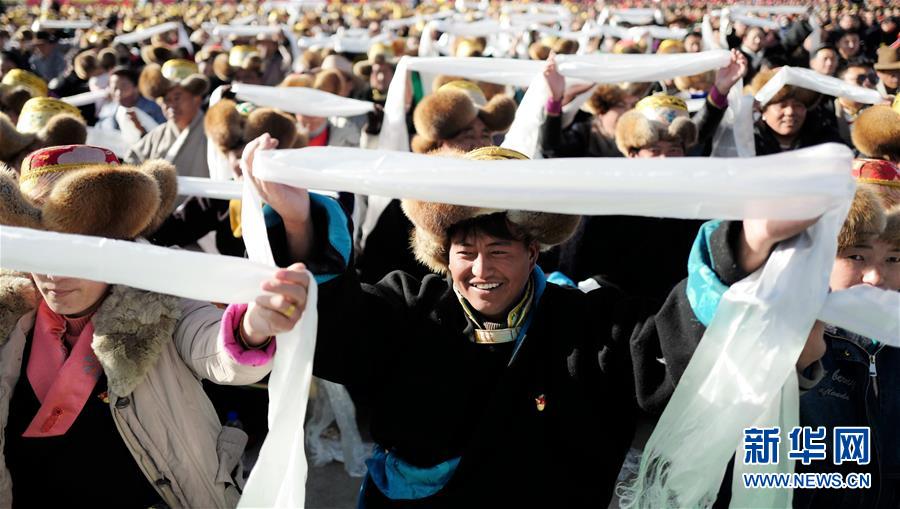 Galeria:A cerimónia do 60o aniversário da reforma democrática do Tibete foi realizada em Lhasa