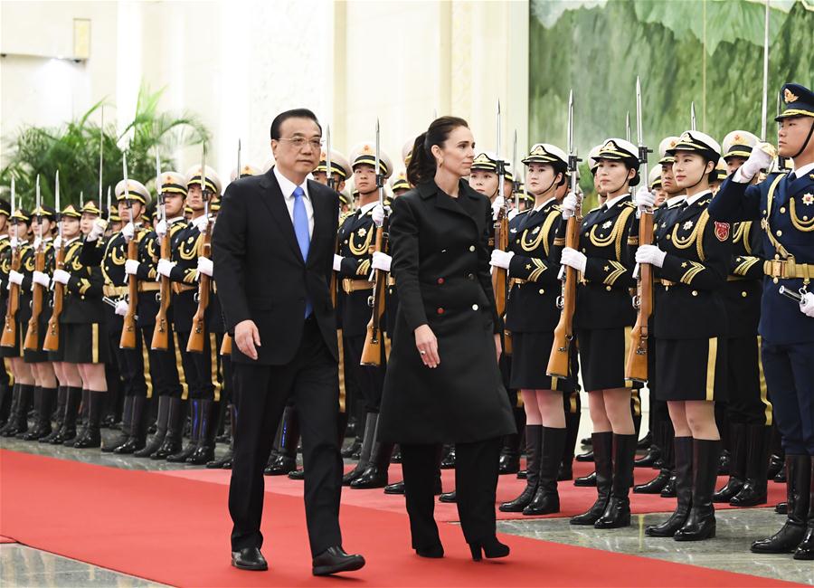 Primeiros-ministros da China e Nova Zelandia se reúnem para impulsionar coopera??o