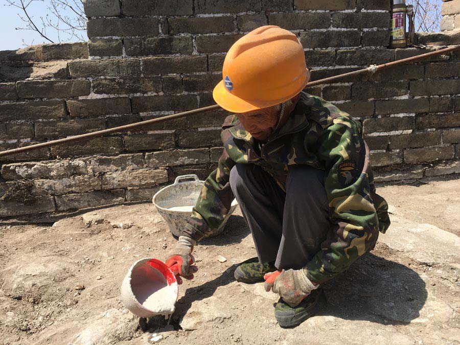 China refor?a prote??o da Grande Muralha