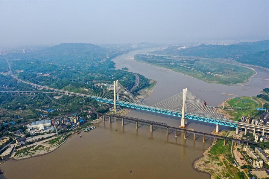 Nova ponte ferroviária iniciará opera??o em Chongqing