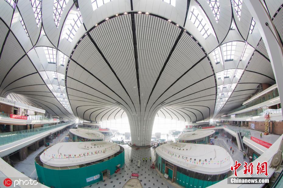 Galeria: Aeroporto Internacional Daxing de Beijing entra na fase final de constru??o