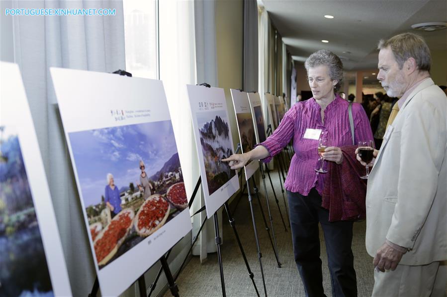 Montanha Huangshan da China promovida na sede da ONU