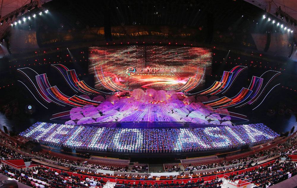 China realiza carnaval em celebra??o da diversidade civilizacional da ásia