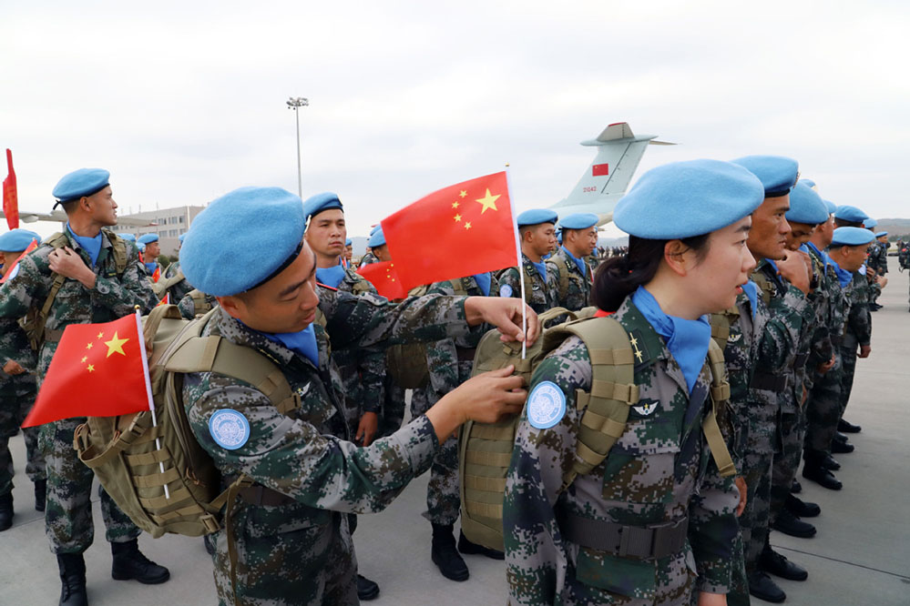 Tropa de manuten??o da paz parte para Líbano em miss?o