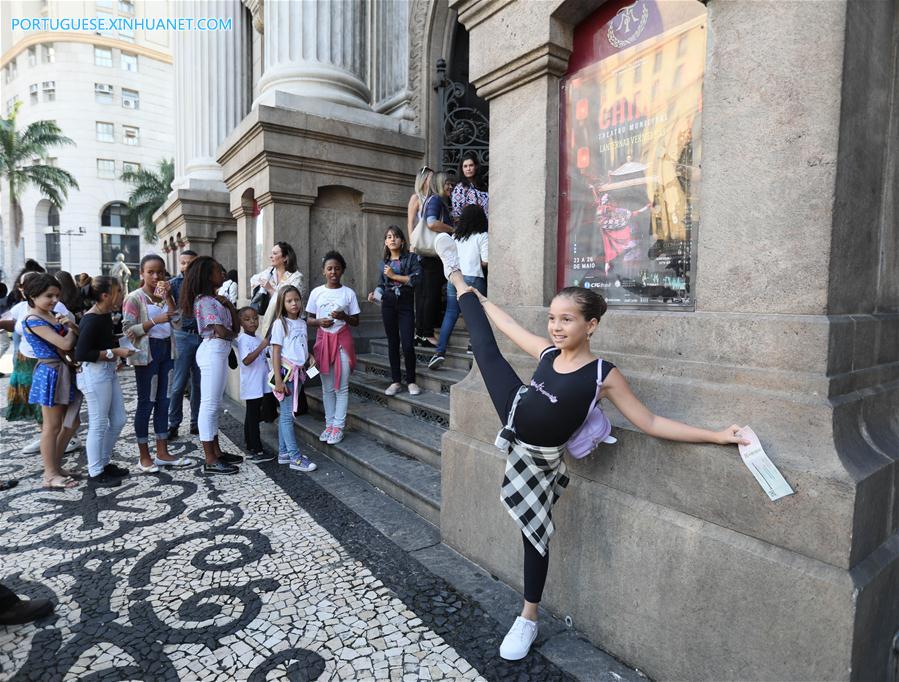 Balé Nacional da China realiza turnê de apresenta??es no Brasil