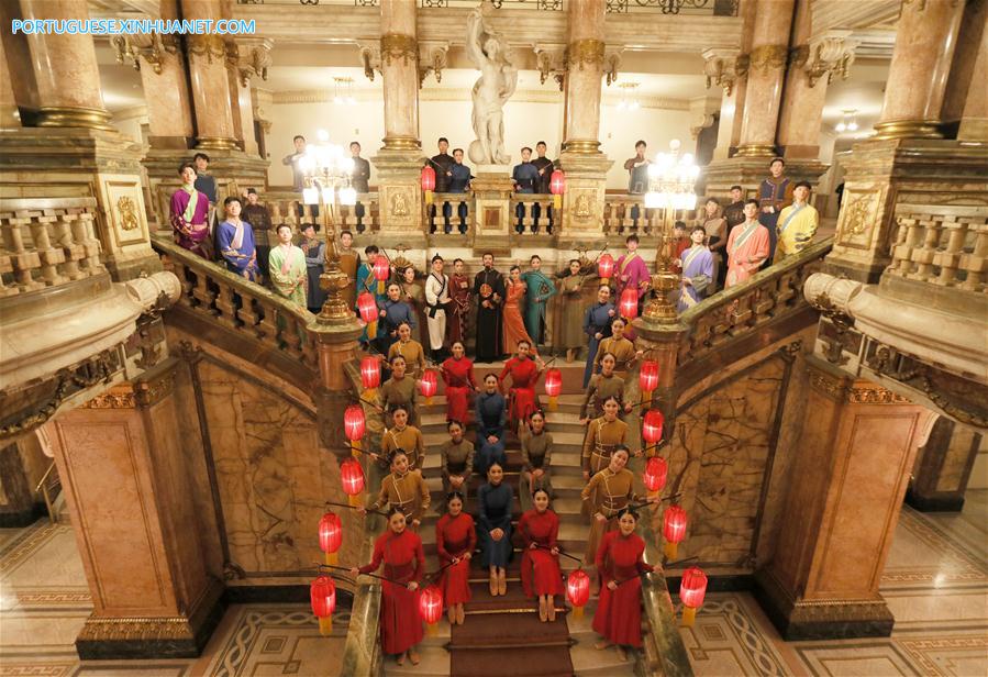 Balé Nacional da China realiza turnê de apresenta??es no Brasil