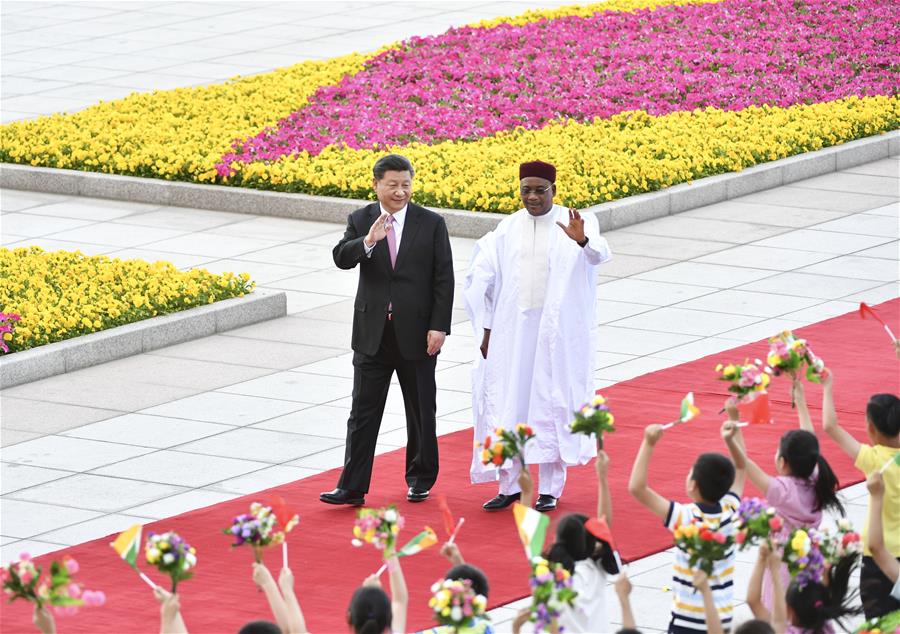Xi Jinping recebe presidente nigeriano e promete promover rela??es