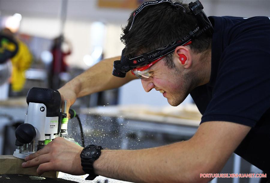 Competi??o Internacional de Habilidades da Iniciativa do Cintur?o e Rota realizada em Chongqing