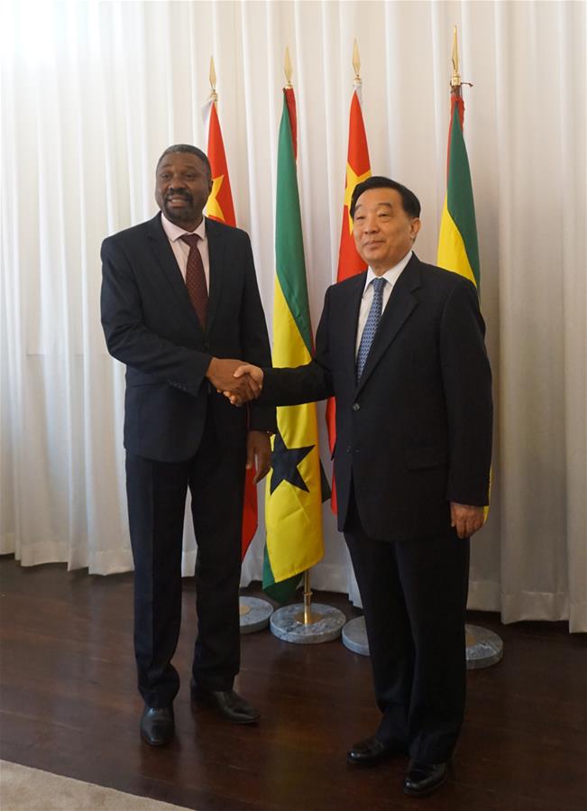 China e S?o Tomé e Príncipe prometem promover coopera??o prática