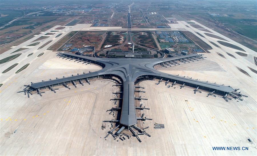 Qingdao: Aeroporto Jiaodong em fase de constru??o