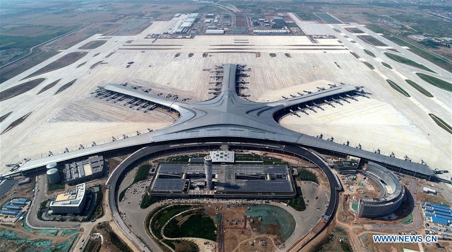 Qingdao: Aeroporto Jiaodong em fase de constru??o