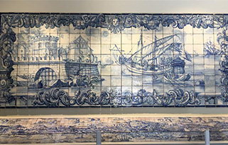Cidade Proibida é enfeitada com azulejos nas comemora??es de 40 anos de rela??es sino-portuguesas