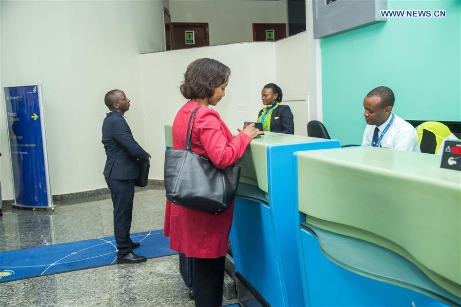 Transportadora nacional de Ruanda lan?a voo para a China