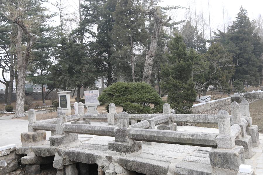 Foto de 5 de mar?o de 2019 mostra a Ponte Sonjuk em Kaesong, na República Popular Democrática de Coreia (RPDC). 