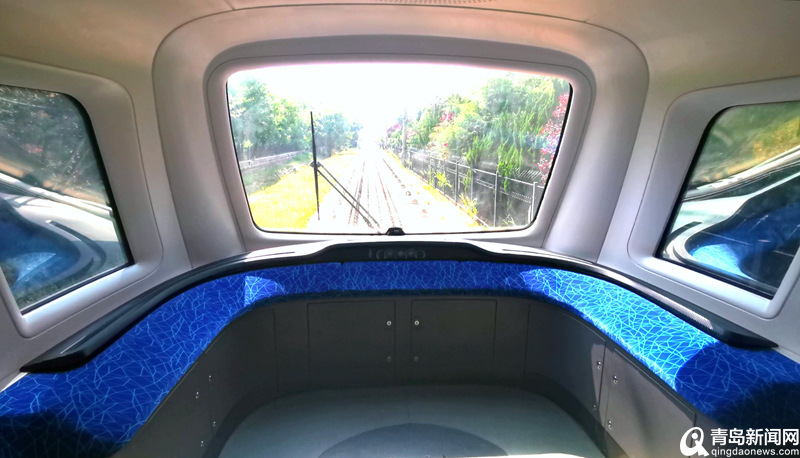 Metr? feito de fibra de carbono completa teste com sucesso em Qingdao