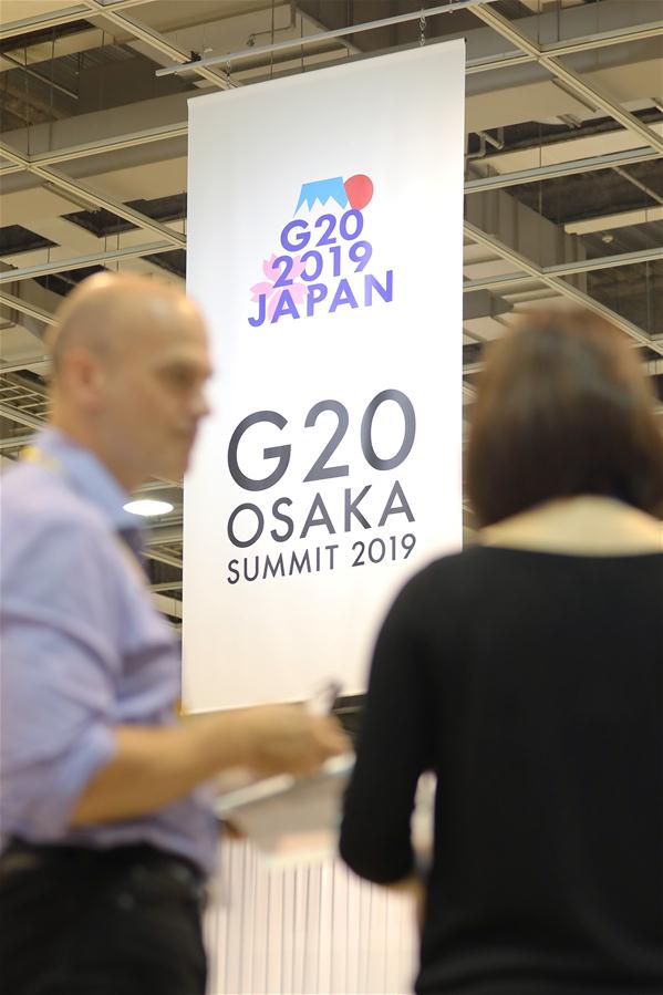 Centro de mídia da 14a cúpula do G20 abre a jornalistas