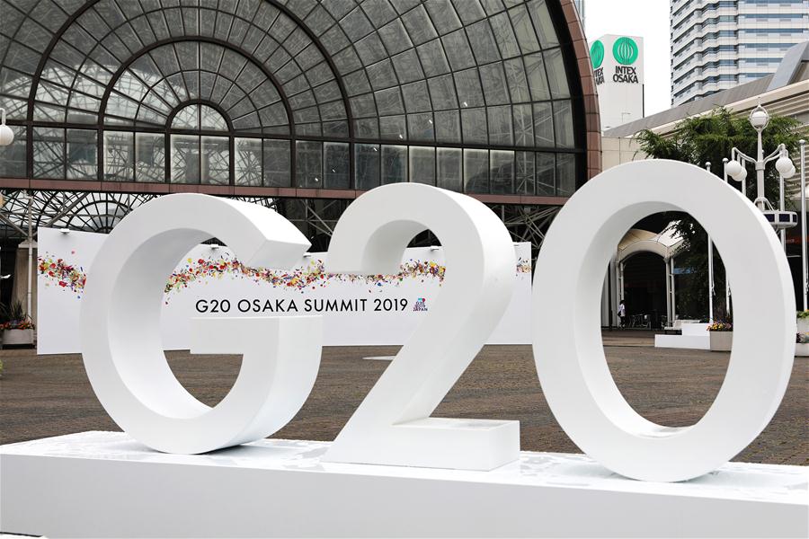 Centro de mídia da 14a cúpula do G20 abre a jornalistas
