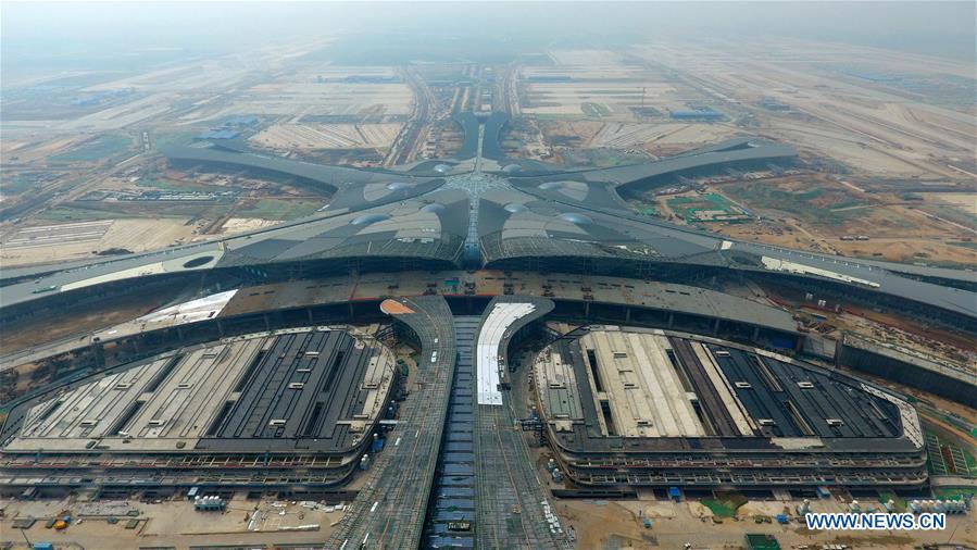 Galeria: Concluída a constru??o do novo aeroporto de Beijing