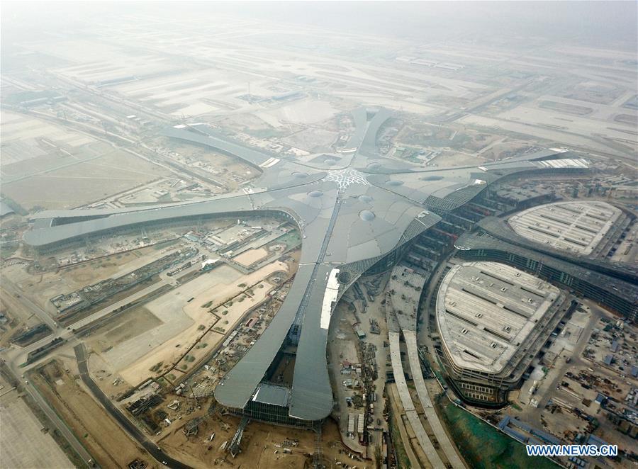 Galeria: Concluída a constru??o do novo aeroporto de Beijing