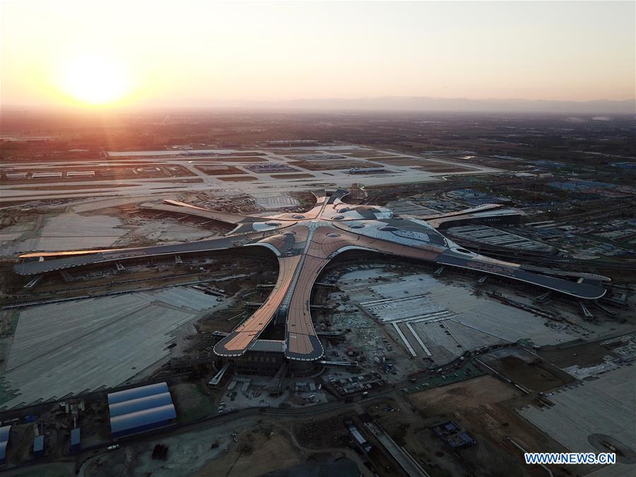 Galeria: Concluída a constru??o do novo aeroporto de Beijing