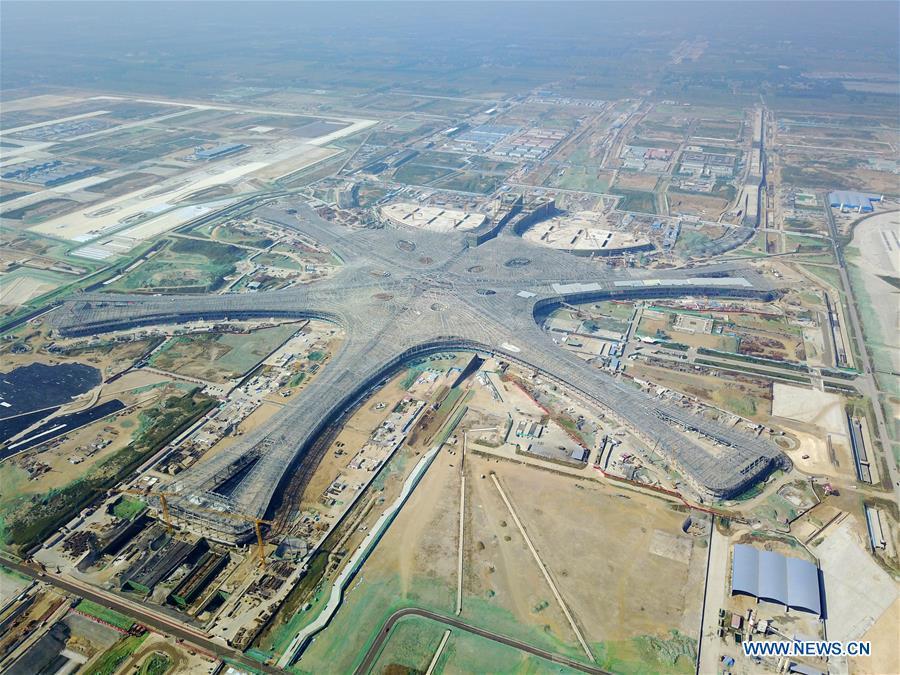 Galeria: Concluída a constru??o do novo aeroporto de Beijing