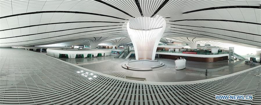 Galeria: Concluída a constru??o do novo aeroporto de Beijing