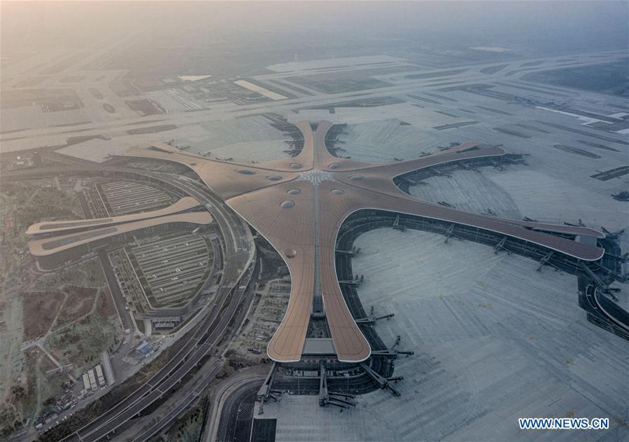 Galeria: Concluída a constru??o do novo aeroporto de Beijing