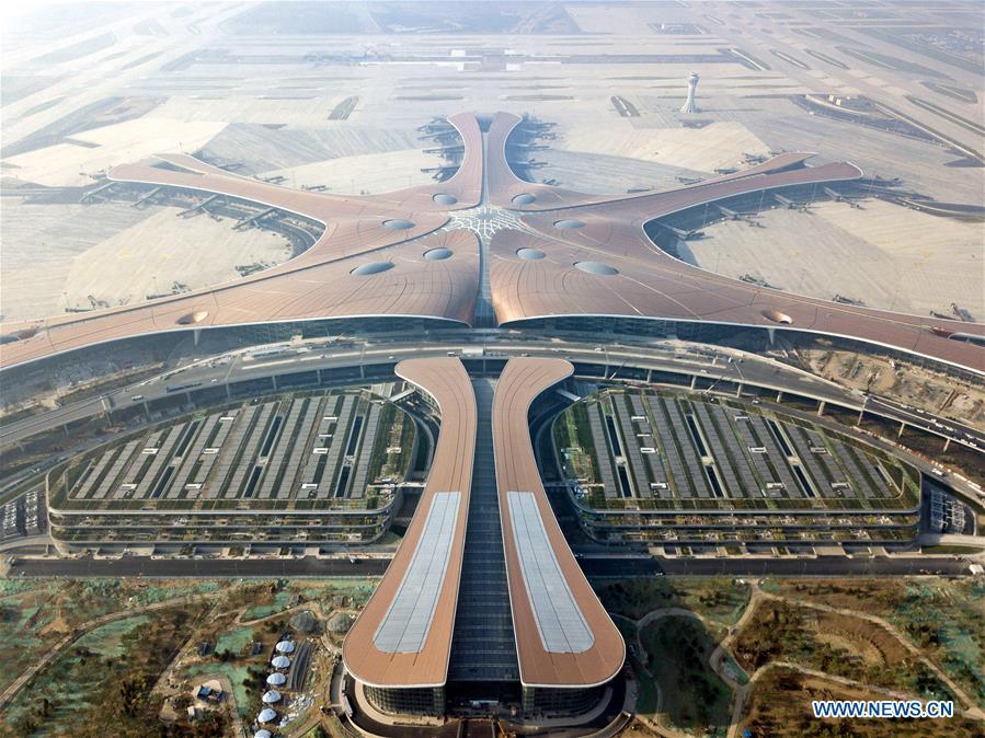 Galeria: Concluída a constru??o do novo aeroporto de Beijing