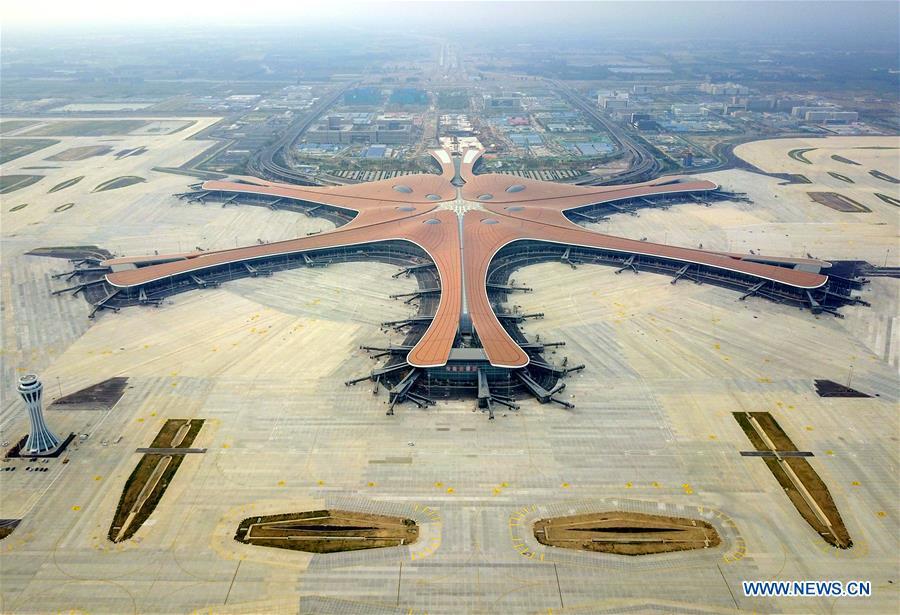 Galeria: Concluída a constru??o do novo aeroporto de Beijing