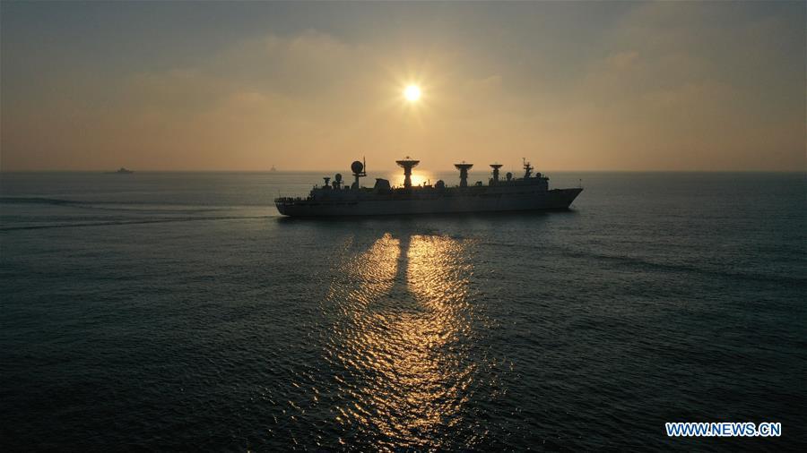 Navio de rastreamento Yuanwang-3 completa miss?o de monitoramento