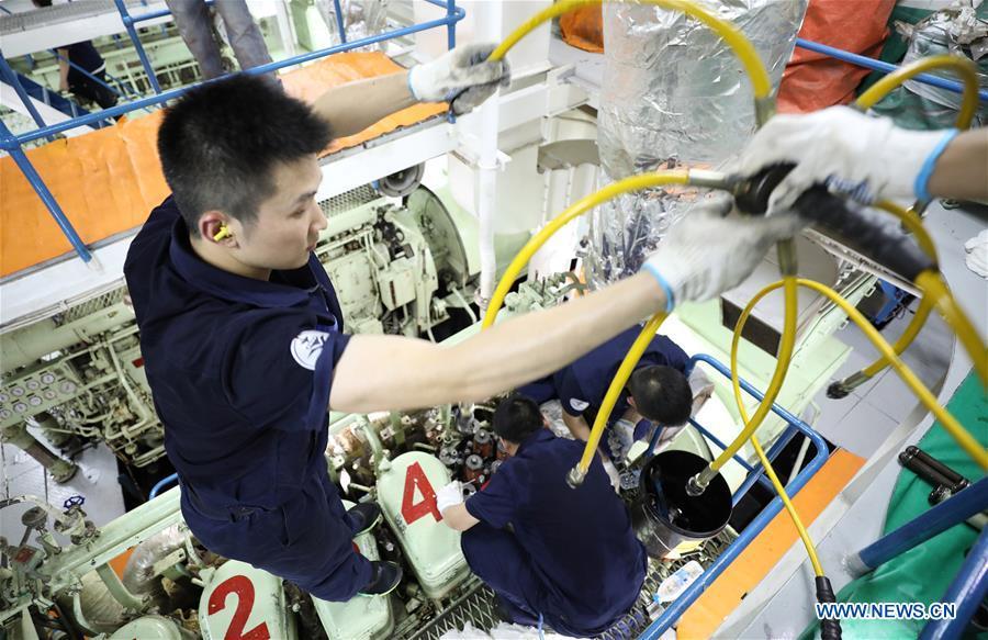 Navio de rastreamento Yuanwang-3 completa miss?o de monitoramento